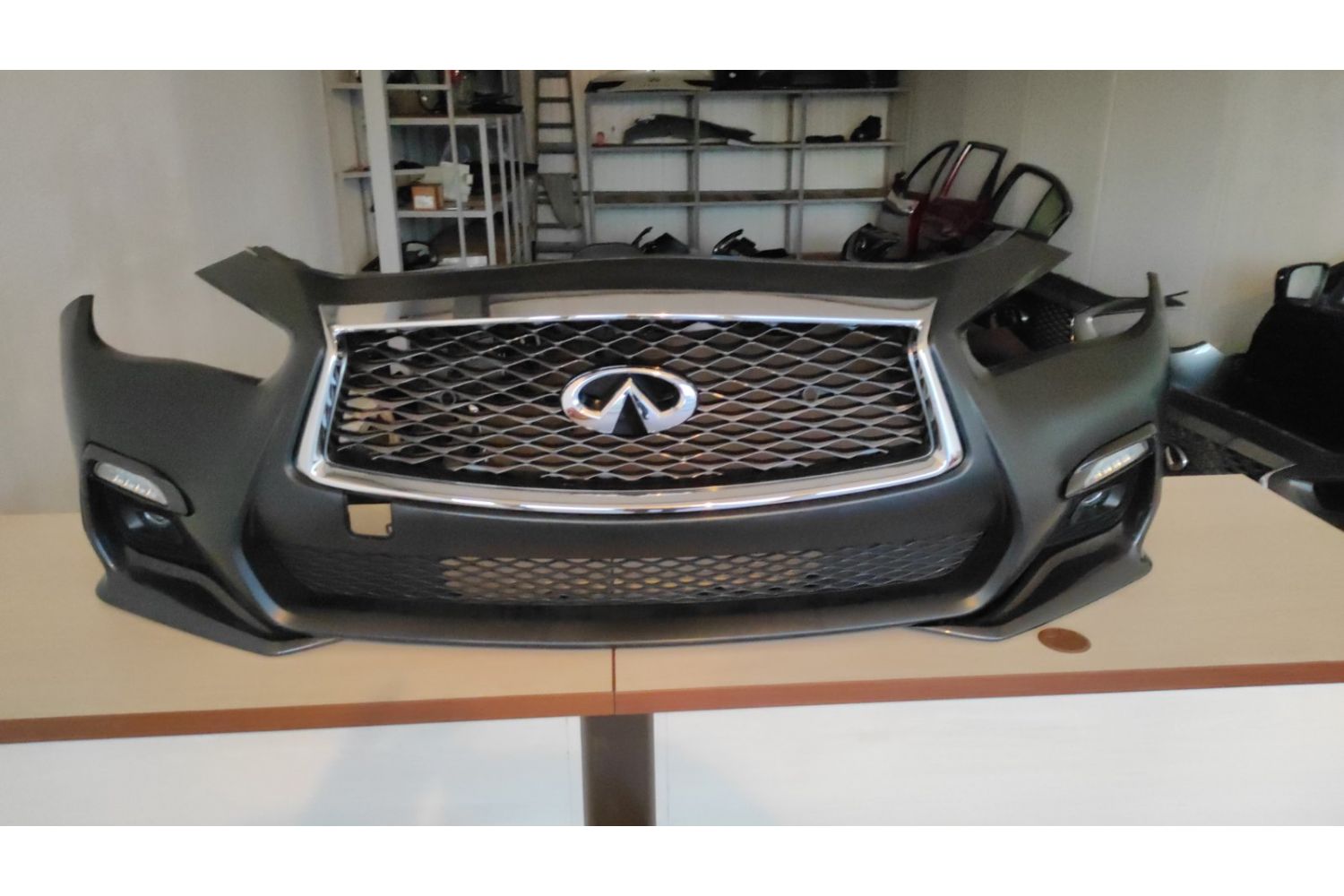 Бампер передний рестайлинг Red Sport