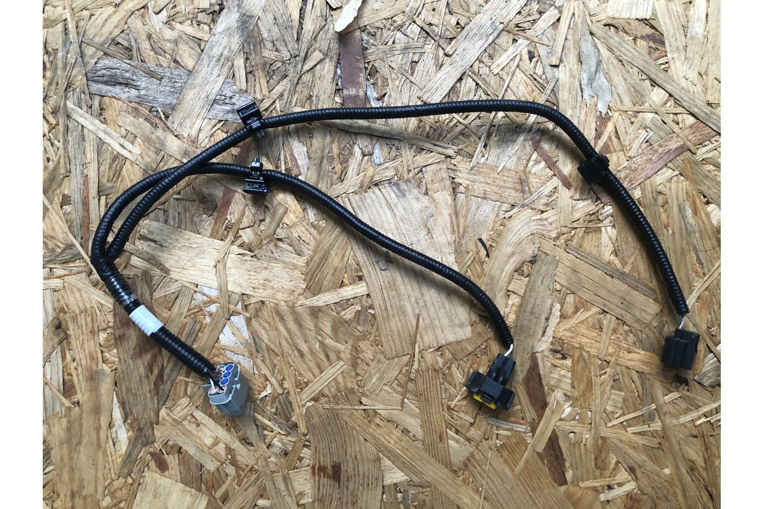 Проводка переднего бампера туманки и парктроника Рестайлинг