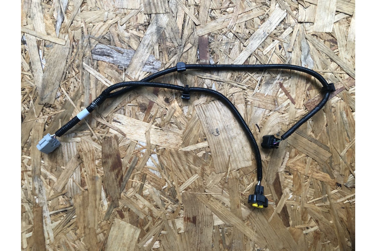 Проводка переднего бампера туманки и парктроника Рестайлинг