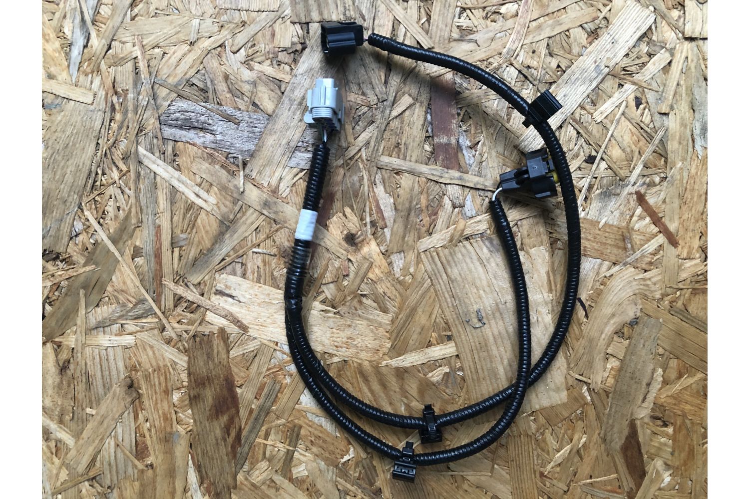 Проводка переднего бампера туманки и парктроника Рестайлинг